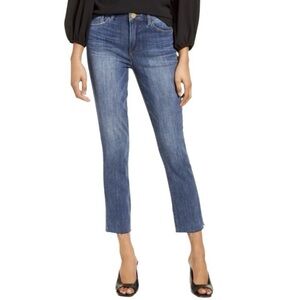 Wit & Wisdom Logan
'Ab'Solution High Waist Raw
Hem Skinny Crop Jeans Size 4